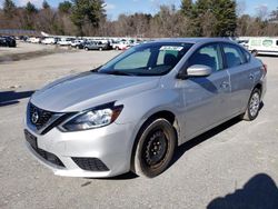 Vehiculos salvage en venta de Copart Mendon, MA: 2018 Nissan Sentra S