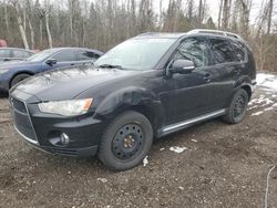 Salvage cars for sale from Copart Ontario Auction, ON: 2010 Mitsubishi Outlander GT