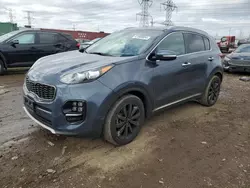 Salvage cars for sale from Copart Elgin, IL: 2019 KIA Sportage EX