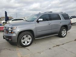 Salvage cars for sale at Grand Prairie, TX auction: 2018 Chevrolet Tahoe C1500 Premier