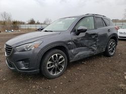 Salvage cars for sale from Copart Columbia Station, OH: 2016 Mazda CX-5 GT