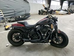 Salvage motorcycles for sale at Sacramento, CA auction: 2018 Harley-Davidson Fxfbs FAT BOB 114