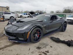 Salvage cars for sale from Copart Wilmer, TX: 2015 Chevrolet Corvette Z06 3LZ