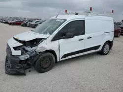 Salvage trucks for sale at San Antonio, TX auction: 2020 Ford Transit Connect XL