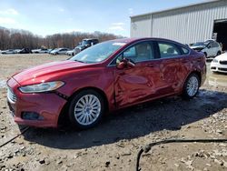 Salvage cars for sale from Copart Windsor, NJ: 2013 Ford Fusion SE Hybrid