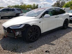 Tesla salvage cars for sale: 2016 Tesla Model X