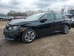 Salvage cars for sale at Central Square, NY auction: 2018 Honda Civic LX