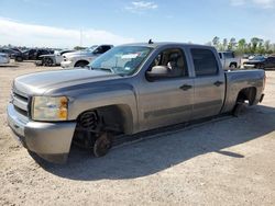 Salvage cars for sale from Copart Houston, TX: 2007 Chevrolet Silverado C1500 Crew Cab