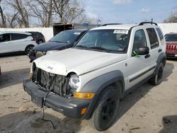 Salvage cars for sale at Bridgeton, MO auction: 2007 Jeep Liberty Sport