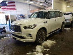Salvage cars for sale from Copart Ham Lake, MN: 2021 Infiniti QX80 Sensory
