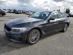 Carros salvage a la venta en subasta: 2018 BMW 530E