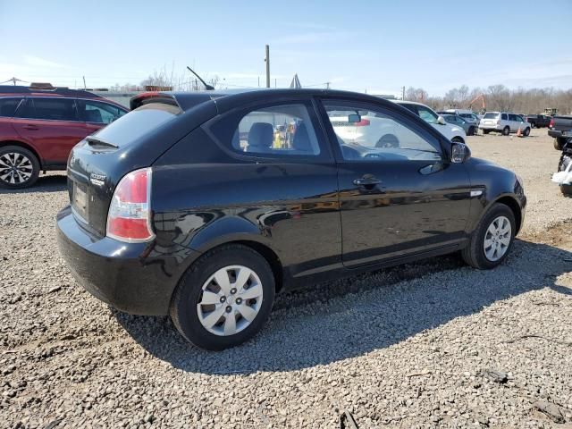 2010 Hyundai Accent Blue