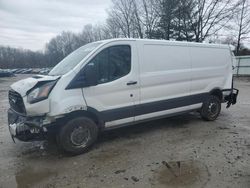 Salvage trucks for sale at North Billerica, MA auction: 2018 Ford Transit T-150