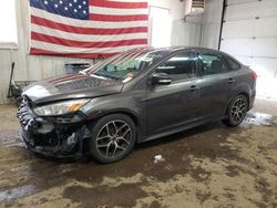 Salvage cars for sale at Lyman, ME auction: 2015 Ford Focus SE