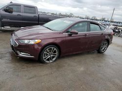 Salvage cars for sale at Sikeston, MO auction: 2017 Ford Fusion SE