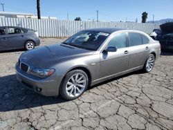 BMW 7 Series Vehiculos salvage en venta: 2006 BMW 750 LI