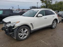 Salvage cars for sale from Copart Lexington, KY: 2015 Infiniti QX70