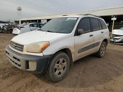 Salvage cars for sale from Copart Phoenix, AZ: 2001 Toyota Rav4