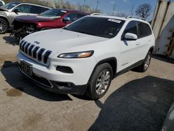Salvage cars for sale from Copart Bridgeton, MO: 2016 Jeep Cherokee Limited