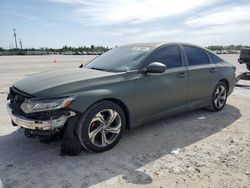 Salvage cars for sale at Arcadia, FL auction: 2018 Honda Accord EXL