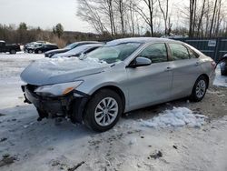 Salvage cars for sale from Copart Candia, NH: 2017 Toyota Camry LE