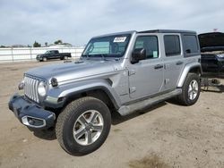 Salvage cars for sale at Bakersfield, CA auction: 2018 Jeep Wrangler Unlimited Sahara