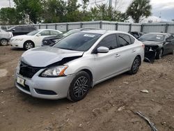 Nissan Sentra salvage cars for sale: 2013 Nissan Sentra S