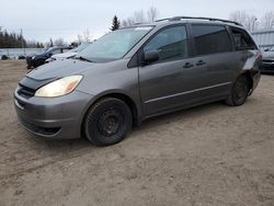 Toyota Sienna CE salvage cars for sale: 2004 Toyota Sienna CE