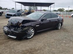 Salvage cars for sale at San Diego, CA auction: 2015 Jaguar XF 2.0T Premium