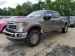 Flood-damaged cars for sale at auction: 2021 Ford F350 Super Duty