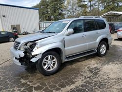 Salvage cars for sale at Austell, GA auction: 2007 Lexus GX 470