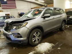 Honda Pilot exl salvage cars for sale: 2016 Honda Pilot EXL