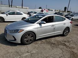 Salvage cars for sale from Copart Van Nuys, CA: 2018 Hyundai Elantra SEL