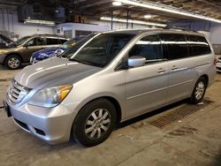 Salvage cars for sale at Wheeling, IL auction: 2009 Honda Odyssey EX