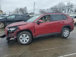 Toyota salvage cars for sale: 2020 Toyota Rav4 LE