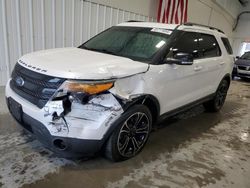 Salvage cars for sale at Lumberton, NC auction: 2015 Ford Explorer Sport