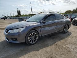 Honda Accord Sport salvage cars for sale: 2014 Honda Accord Sport