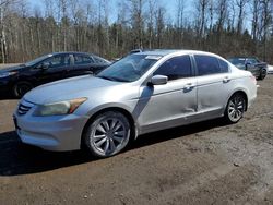 Salvage cars for sale from Copart Bowmanville, ON: 2011 Honda Accord EXL