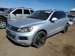 Salvage cars for sale at Brighton, CO auction: 2011 Volkswagen Touareg V6 TDI