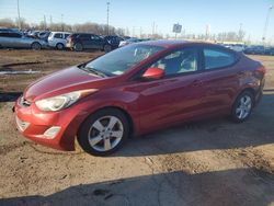 Salvage cars for sale from Copart Woodhaven, MI: 2013 Hyundai Elantra GLS