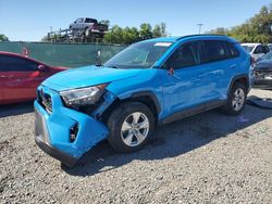 Salvage cars for sale from Copart Riverview, FL: 2020 Toyota Rav4 XLE
