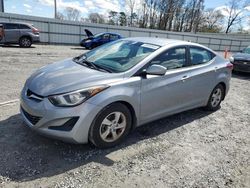 Vehiculos salvage en venta de Copart Gastonia, NC: 2015 Hyundai Elantra SE