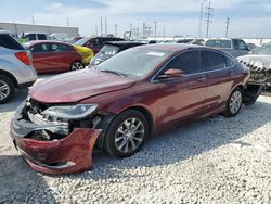 Salvage cars for sale from Copart Haslet, TX: 2015 Chrysler 200 C