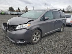 Salvage cars for sale at Portland, OR auction: 2014 Toyota Sienna LE