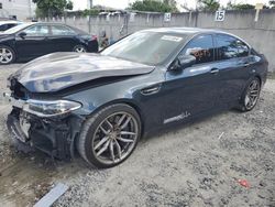 BMW salvage cars for sale: 2015 BMW M5