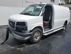 Salvage cars for sale from Copart Opa Locka, FL: 2022 GMC Savana G2500