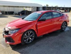 Salvage cars for sale from Copart Fresno, CA: 2019 Honda Civic SI