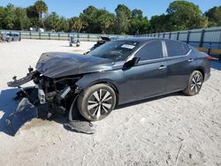 Salvage cars for sale from Copart Fort Pierce, FL: 2022 Nissan Altima SV