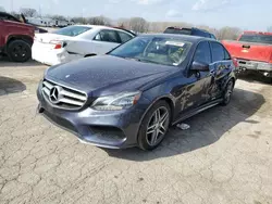 Salvage cars for sale from Copart Bridgeton, MO: 2016 Mercedes-Benz E 350 4matic