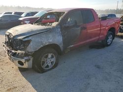 Salvage cars for sale from Copart Harleyville, SC: 2010 Toyota Tundra Double Cab SR5